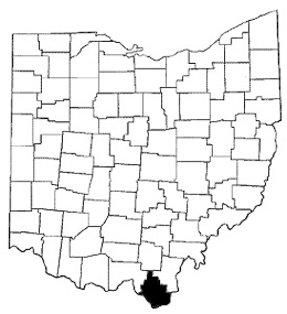 Lawrence County map